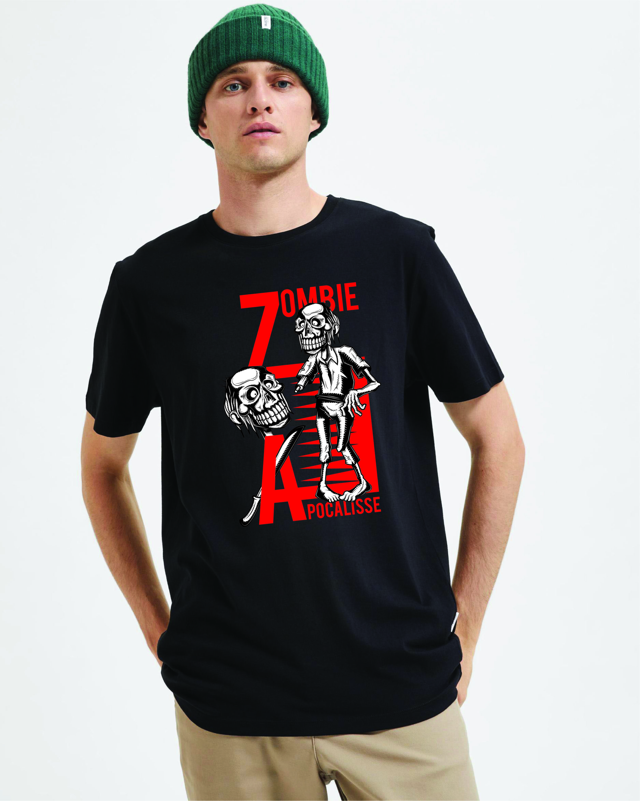 T-shirt stampa ZOMBIE unisex