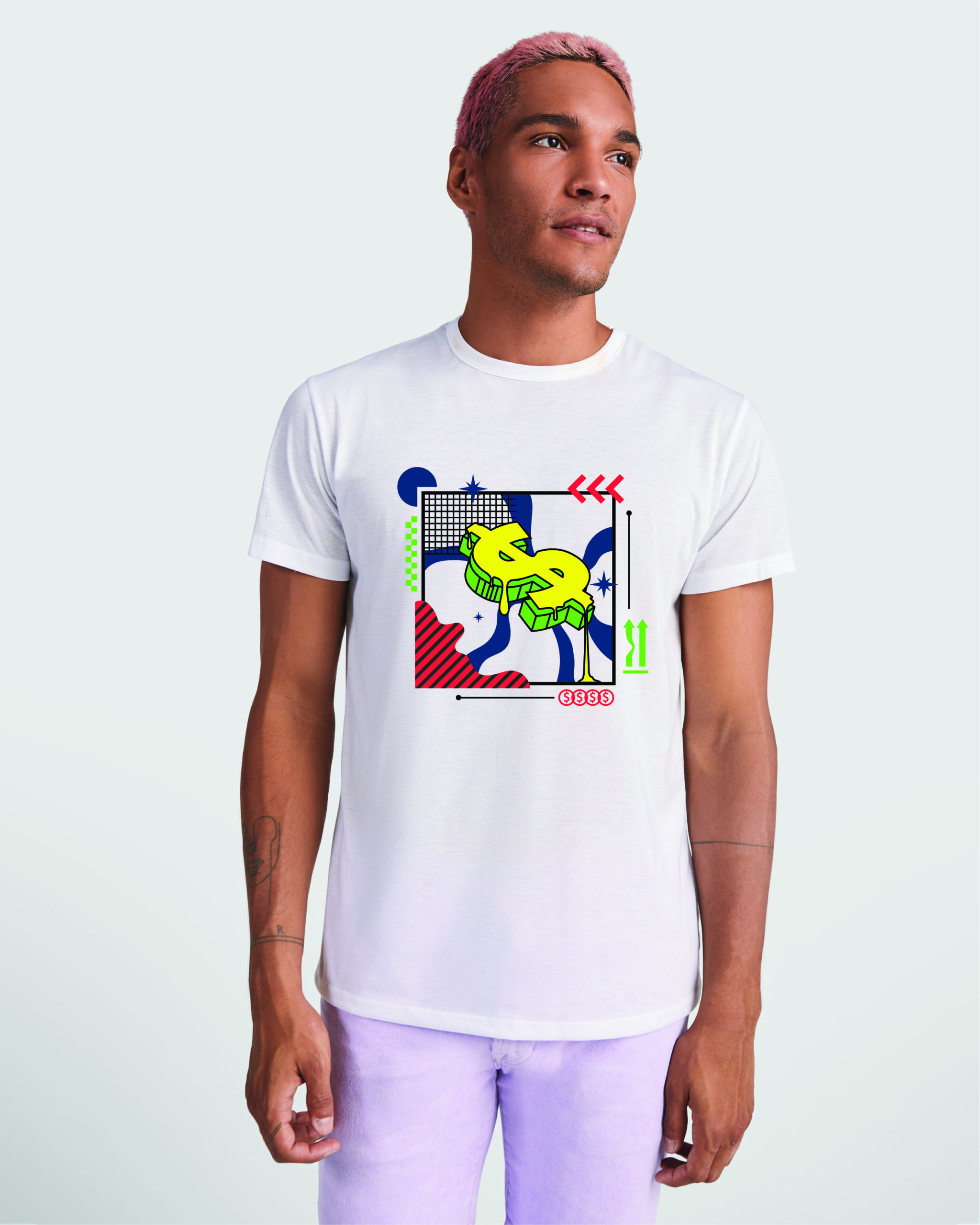 T-shirt stampa MONEY unisex