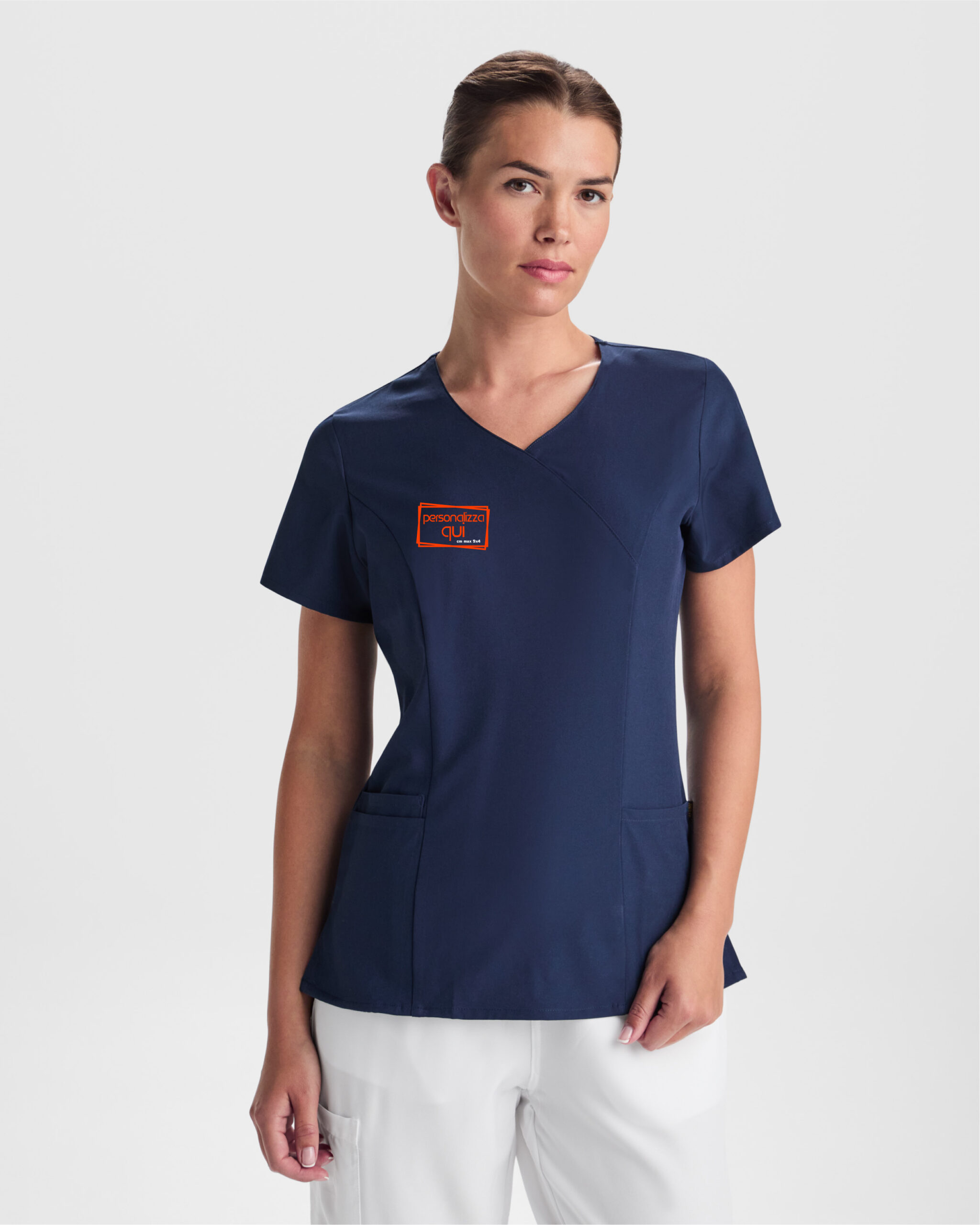 Camice sanitario personalizzato da donna